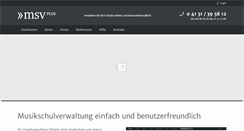 Desktop Screenshot of msvplus.de